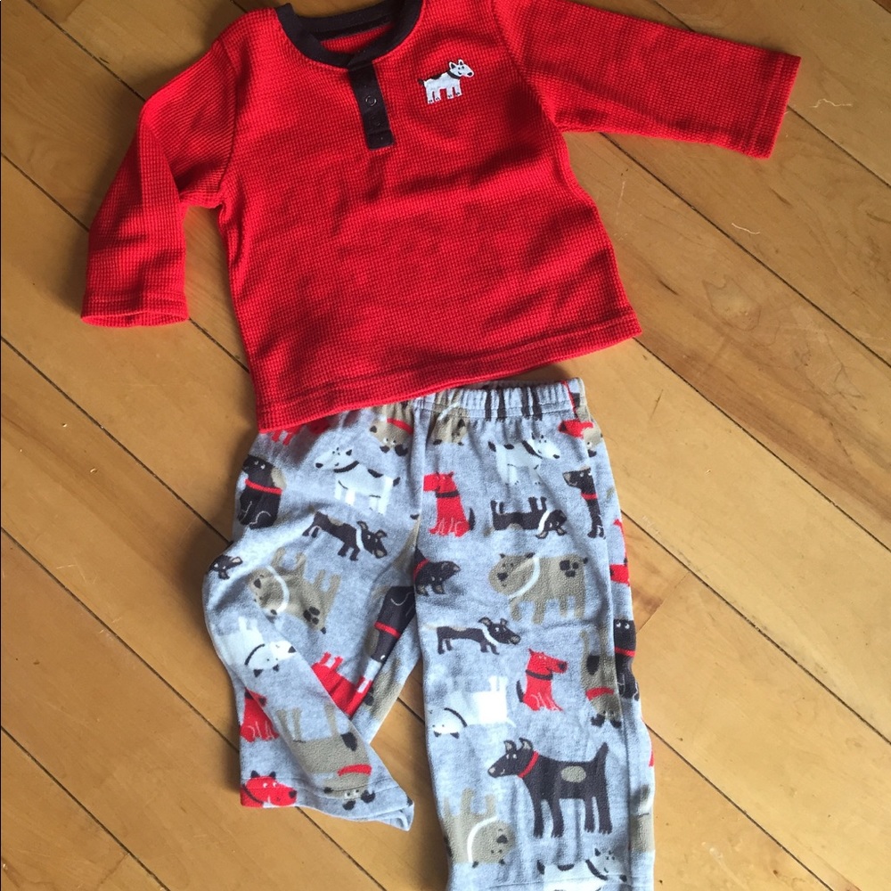 Boys Two piece Carters Jammie's.  Size 12 mo.